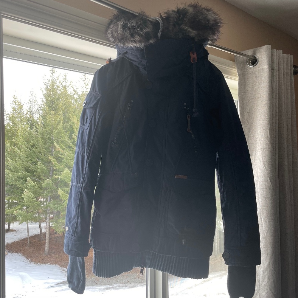 Khujo Coat Navy